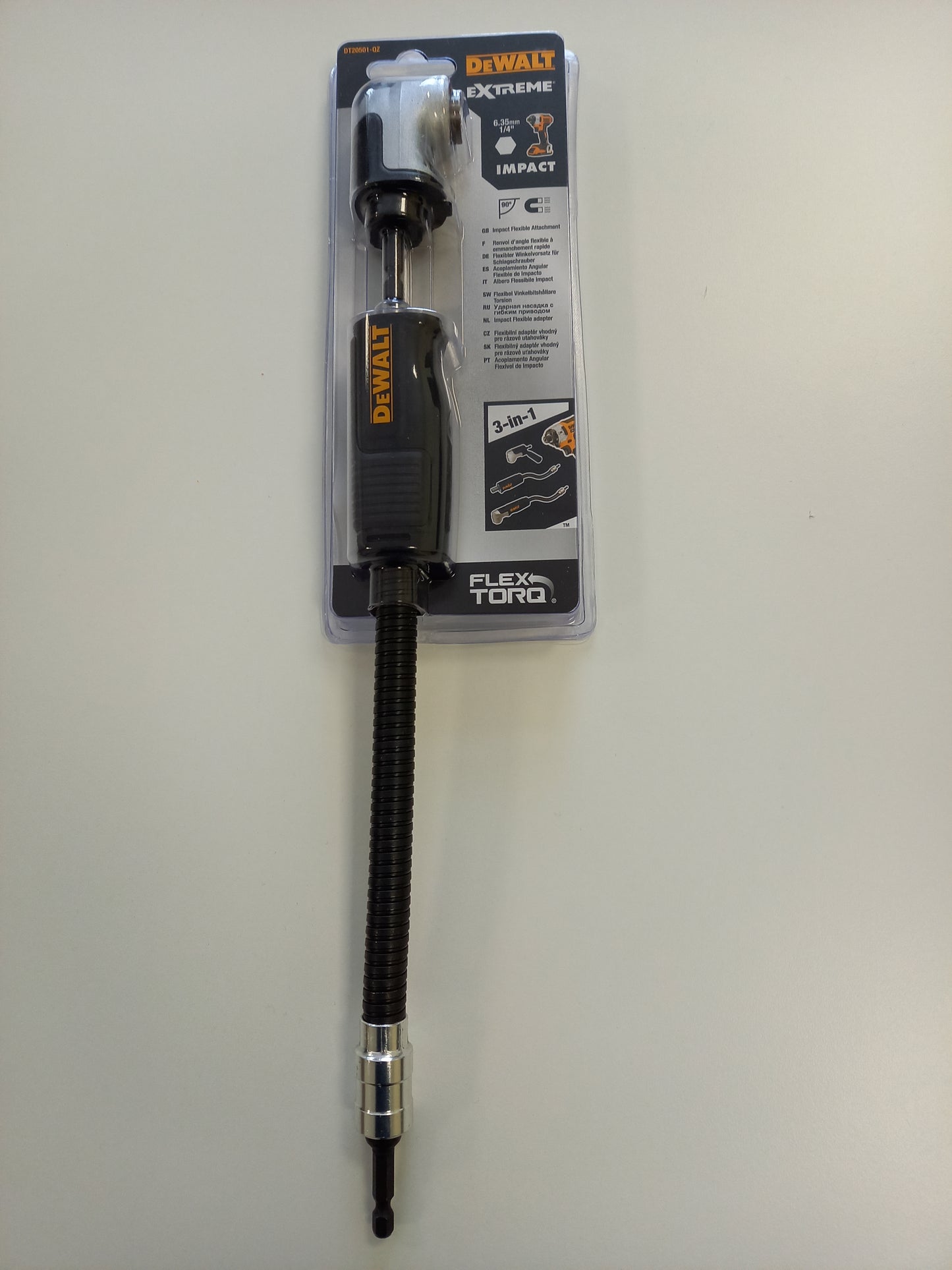 DeWALT 180° Flexibler Hammerkopf 180° – Vielseitige 3in1 Schlagfront