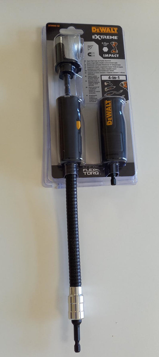 DeWALT DT20502-QZ – 180° Flexibler Schlagschrauber mit 4in1 Konfiguration