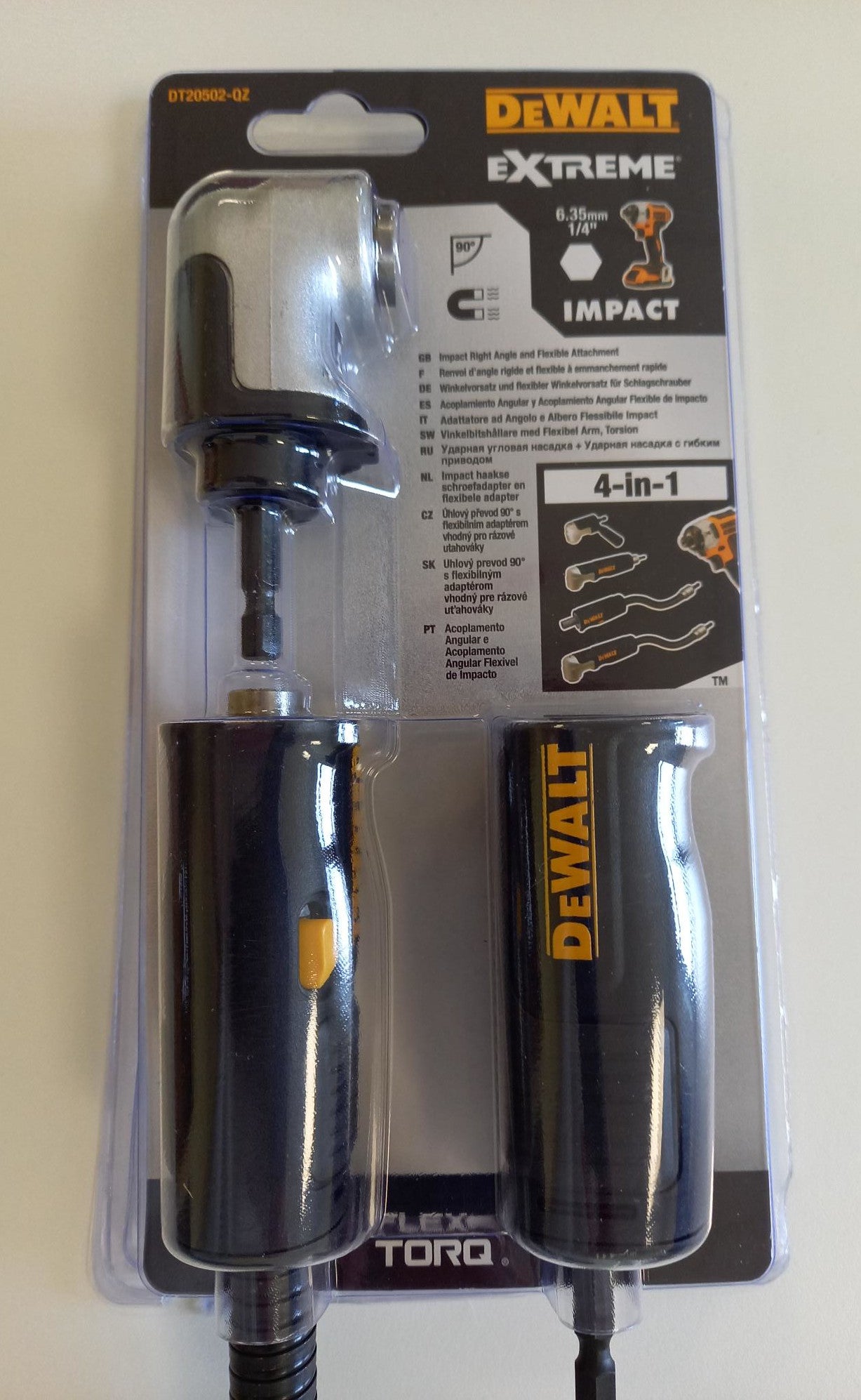 DeWALT DT20502-QZ – 180° Flexibler Schlagschrauber mit 4in1 Konfiguration