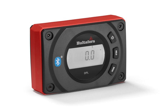 Hultafors Elektronische Taschenwasserwaage 8 cm – Automatisch Drehendes Beleuchtetes Display