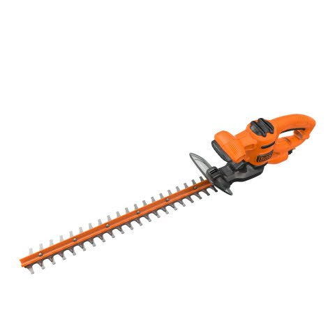 Black+Decker BEHT251-QS – Leistungsstarke 450W Elektrische Heckenschere mit 50cm Klingenlänge