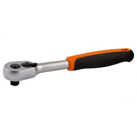 Bahco 7750QR 3/8 Zoll Ratsche – Ergonomisches Design Mit Schnellverschluss