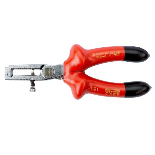 Bahco + Abisolierzange + 2223V-160 + VDE-geprüft + Bis 5 Mm