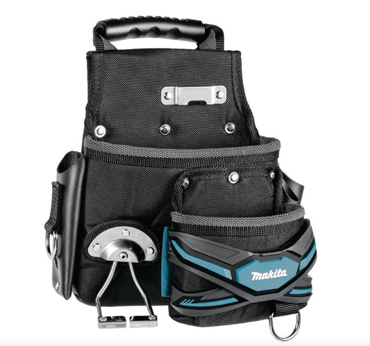 Makita Dachdeckertasche E-15213 – Robust mit Werkzeughalter für Handwerkzeuge und Zubehör