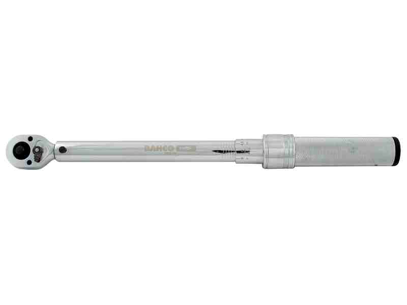 Bahco 7455-200 – Robuster 1/2 Zoll Drehmomentschlüssel mit Doppelskala