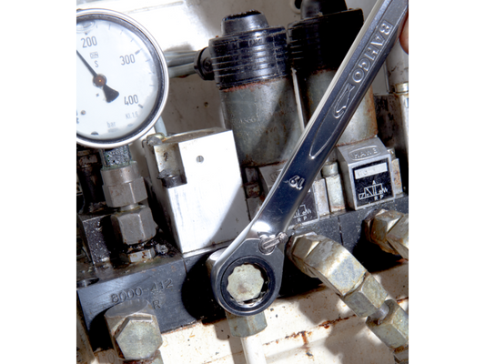 Bahco Kombischlüssel M10 0 V 15 Grad Winkel Kompakt Set