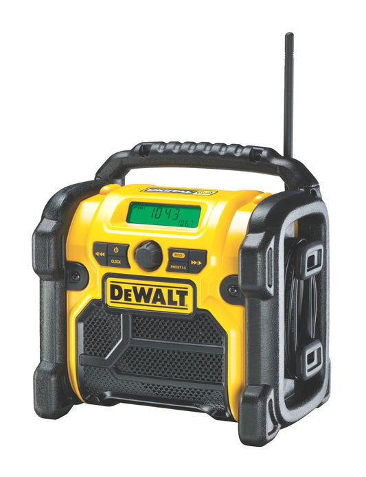 DeWalt DCR019 Kompaktradio – Robuste Bauqualität Mit Hochwertigem Klang