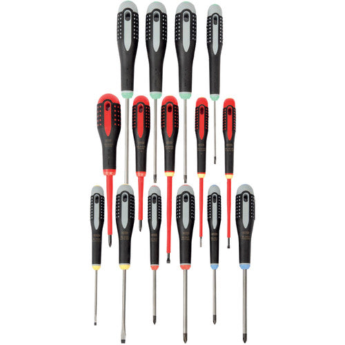 BAHCO+Schraubendreher-Satz+BE-9877+Ergonomische Griffe+Set