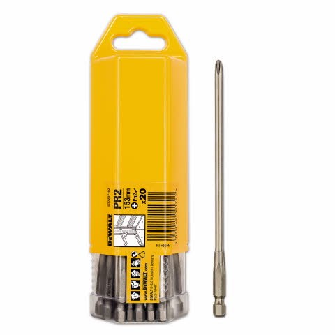 DeWalt 20-teiliger Phillips Schraubendreherbits Satz – Hochwertige Flexibilität und Präzision