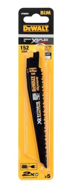 DeWalt DT99554-QZ Bajonettklingen Set – Aggressive HSS-Zahngeometrie für Schnelle Schnitte