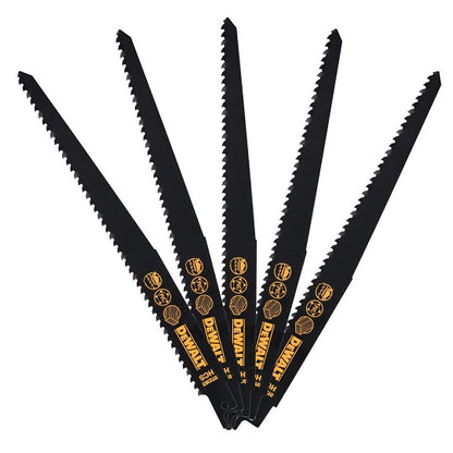 DeWALT Bajonettsägeblätter-Set DT2363 18 V 5 Stk Hartmetall