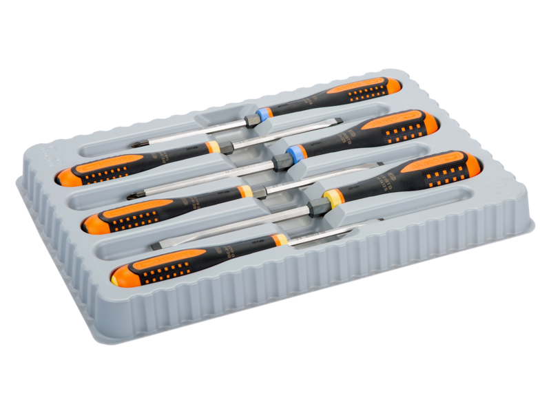 Bahco Schlagschraubersatz BE-9882TB 18 V 6-Teilig Set