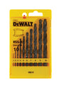 DeWALT DT5911-QZ 10-teiliger HSS-R Metall-Bohrer-Satz – Hochflexibel und Bruchfest