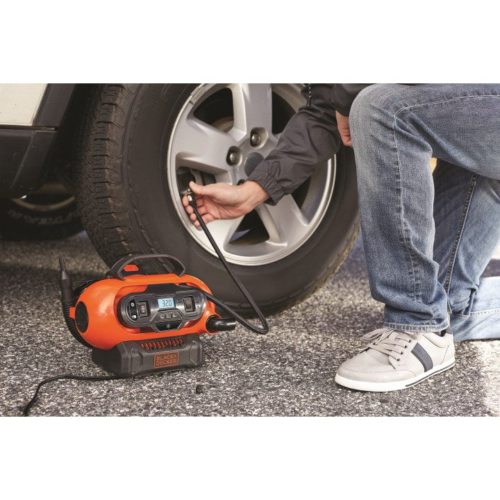 Black Decker Autokompressor BDCINF18N 18 V Netzbetrieb