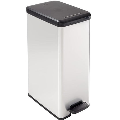 Curver Slim Bin Metallisierter 40L Platzsparendes Design