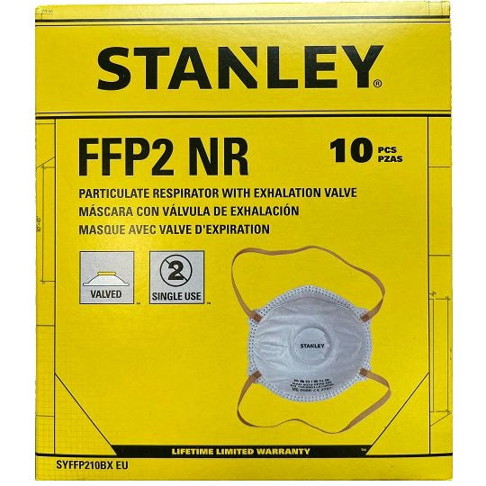 Stanley Filterschutzmaske SYFFP210BX FFP2 Wiederverwendbar