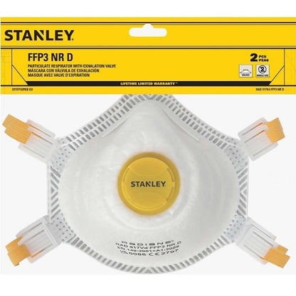 Stanley Filtrierende Schutzmaske FFP3 NR D Ausatemventil