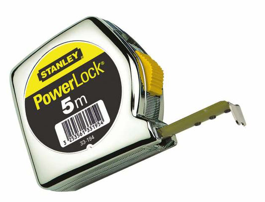 Stanley Rollbandmaß 5m 0-33-194 – Hochwertiges Stahlmaßband Mit Mylar-Beschichtung