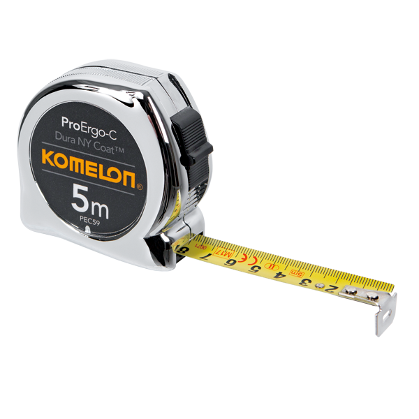 Komelon PEC59 ProErgo-C Maßband 5m – Überlegener Interner Mechanismus
