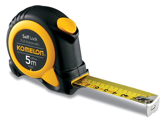 Komelon PS85 Maßband 8m – Selbsthemmend Mit Automatischer Bremse