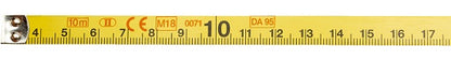 Bahco Maßband LTG-10 Praktisch Handlich Messlänge 10 Meter