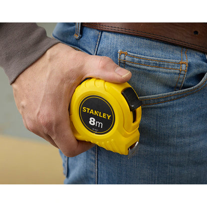 Stanley Rollenbandmaß 0-30-487 Länge 3 m Abriebfest Robust