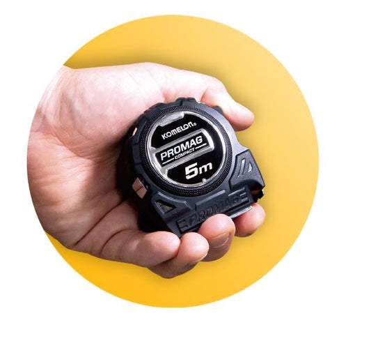 Komelon Maßband Ultrakompakt 8 m Pro Mag Magnetclip
