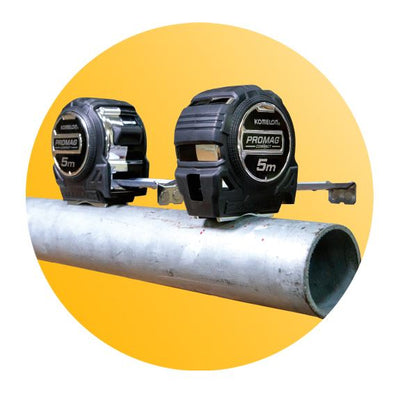 Komelon Maßband Ultrakompakt 8 m Pro Mag Magnetclip