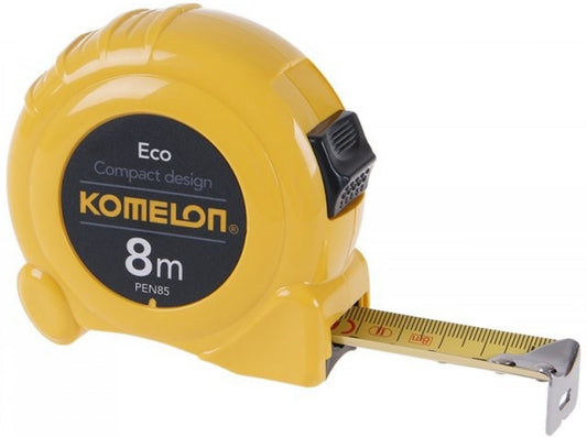 Komelon PEN85 Maßband 8m – Langlebiges Design Mit Hervorragendem Verriegelungssystem