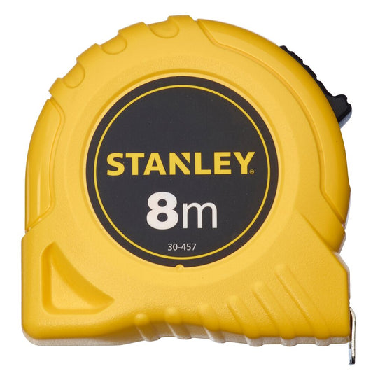Stanley Rollbandmaß 8m 0-30-457 – Abrieb- und Witterungsbeständig mit Polymer-Schutzbeschichtung