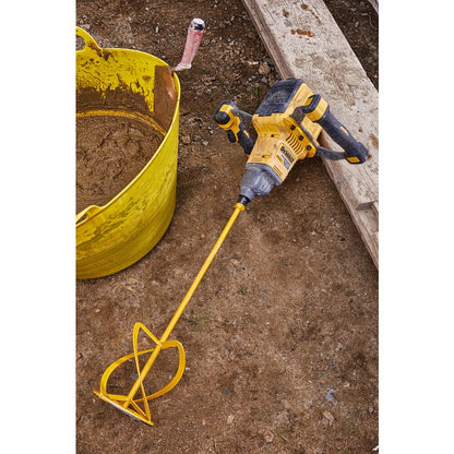 DeWalt Akku-Mörtelmischer DCD240N-XJ – Elektronisch Regelbare Drehzahl Bis Zu 725 U/min