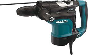 Makita HR4511C – 1350 Watt Rotierendes SDS-Max-Schlagwerkzeug mit Anti-Vibrationssystem