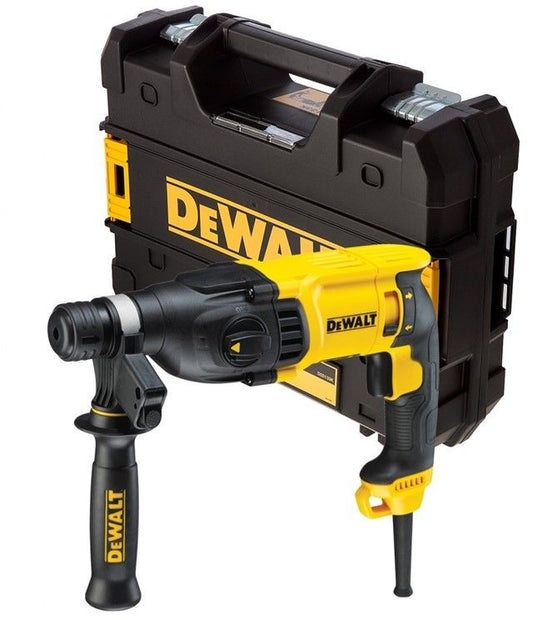 DeWALT D25133K-QS – Leistungsstarker 800W SDS+ Bohrer mit Hufschlagfunktion