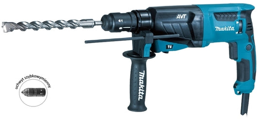 Makita HR2631FT – Leistungsstarke Bohrmaschine mit SDS+ und Schnellwechsel-Bohrfutter