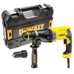 DeWALT D25144K-QS – Leistungsstarker 900W SDS+ Bohrer mit Abnehmbarem Schaft
