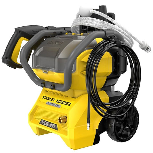 Stanley SFMCPW1500B-XJ – Kabelloser Hochdruckreiniger mit 100 Bar Druck
