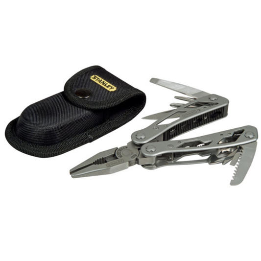 Stanley MULTI-TOOL 12in1 – Kompaktes Multifunktionswerkzeug mit 12 Funktionen