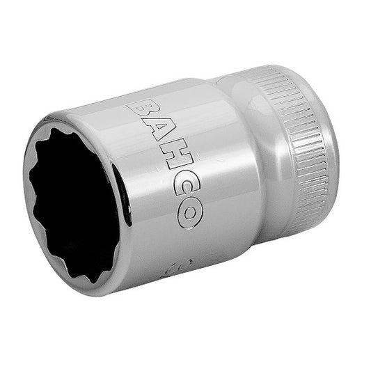 Bahco SB7800DM-13 – Hochwertige 1/2 Zoll 12-Griff-Steckdose aus Werkzeugstahl