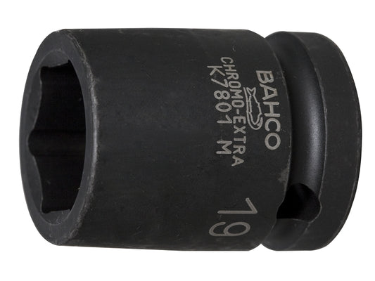 Bahco K7801M-11 – Hochwertige ½ Zoll Schlagnuss mit Dynamic Drive Technologie