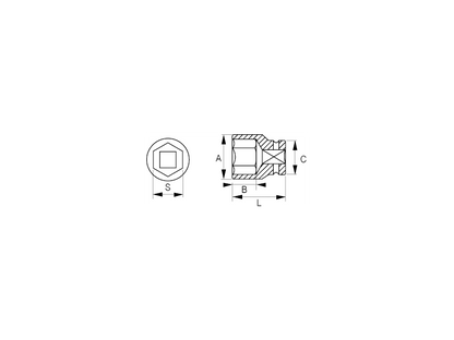 Irimo + Sechskant-Schlageinsätze + Hochlegierter Stahl
