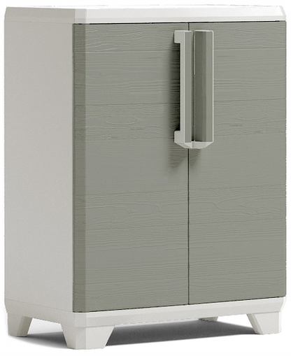 KETER Schrank Linear Wood Wetterfest Innen Und Außen