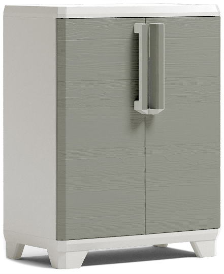 KETER Schrank Linear Wood Wetterfest Innen Und Außen