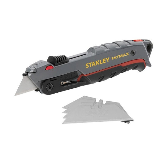 FatMax Stanley Sicherheitsmesser 0-10-242 – Automatisch Einziehbare Trapezförmige Klinge