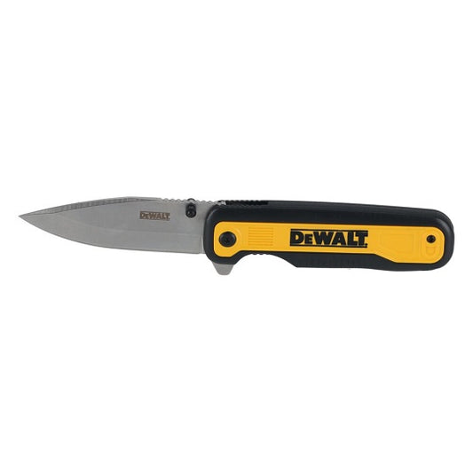 DeWalt Taschenmesser DWHT10993-0 – Robuste Edelstahlklinge mit Quick-Flip-System