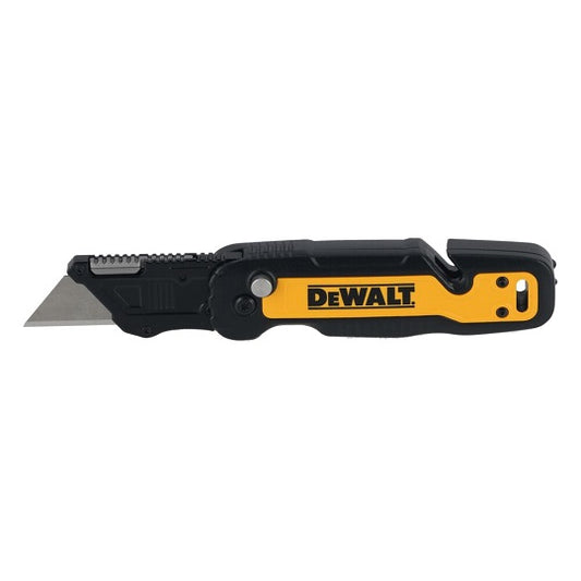 DeWalt Klappmesser DWHT10992-0 – Austauschbare Trapezklinge mit Klingenverriegelung