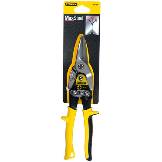 Stanley Gerade Handschere 2-14-563 – Präzises Schneiden von Blechen bis 1,2 mm Dicke