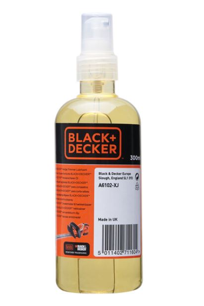 Black+Decker A6102-XJ Zerstäuberöl – Effektive Schmierung und Korrosionsschutz