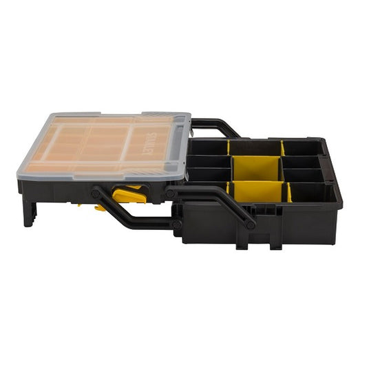 Stanley SORTMASTER STST1-75540 – Zweistöckiger Organizer Mit Seitlichen Clips