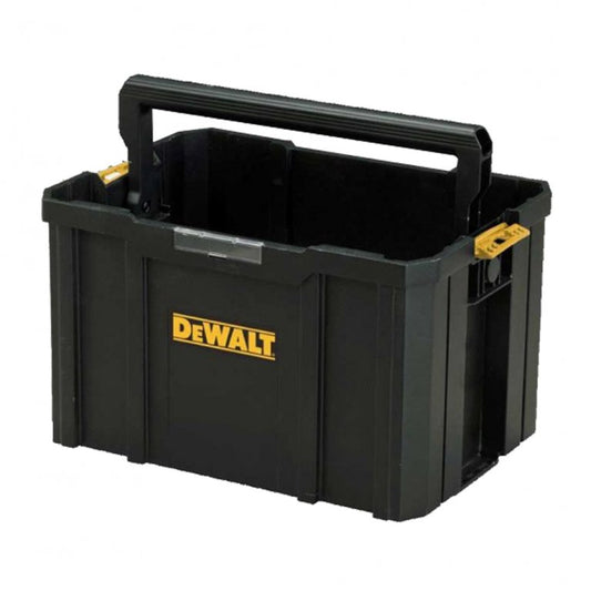 DeWALT Offener Werkzeugkoffer 265l TStak DWST1-71228 – Ergonomischer Klappgriff für Einfaches Tragen