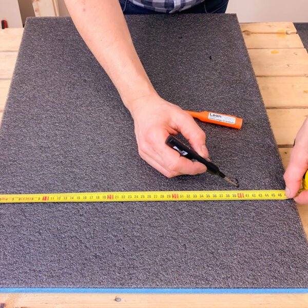 LeanCraft Werkzeugbrett LF-AB-48/58 – Individuell Anpassbarer Schaumstoff für Schubladen